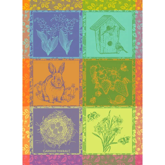 Hello Spring Praire Kitchen Towel